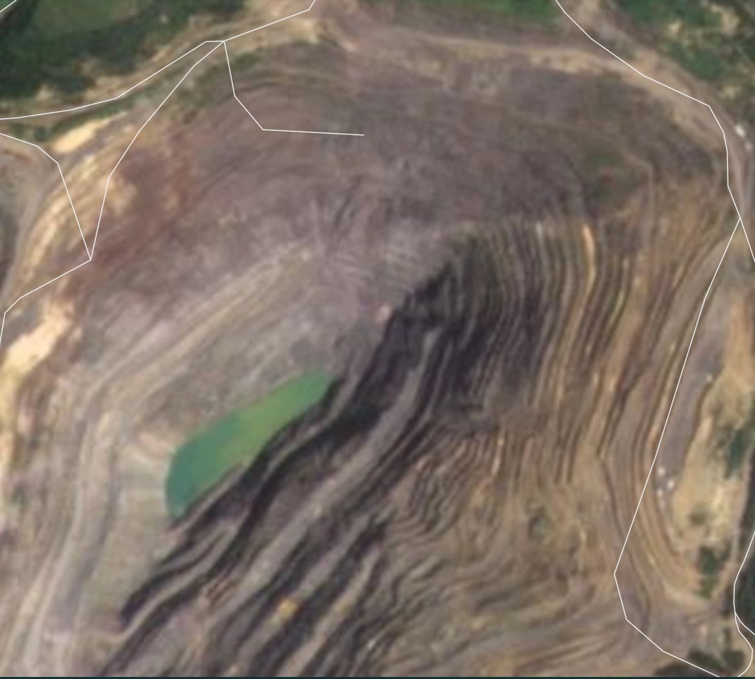 Carmen Copper Mine landslide