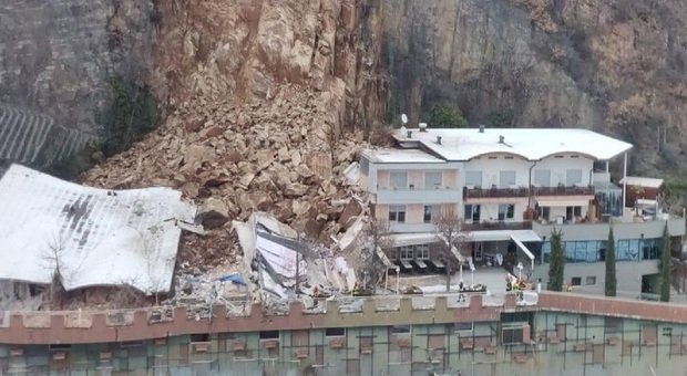 The landslide in Bolzano