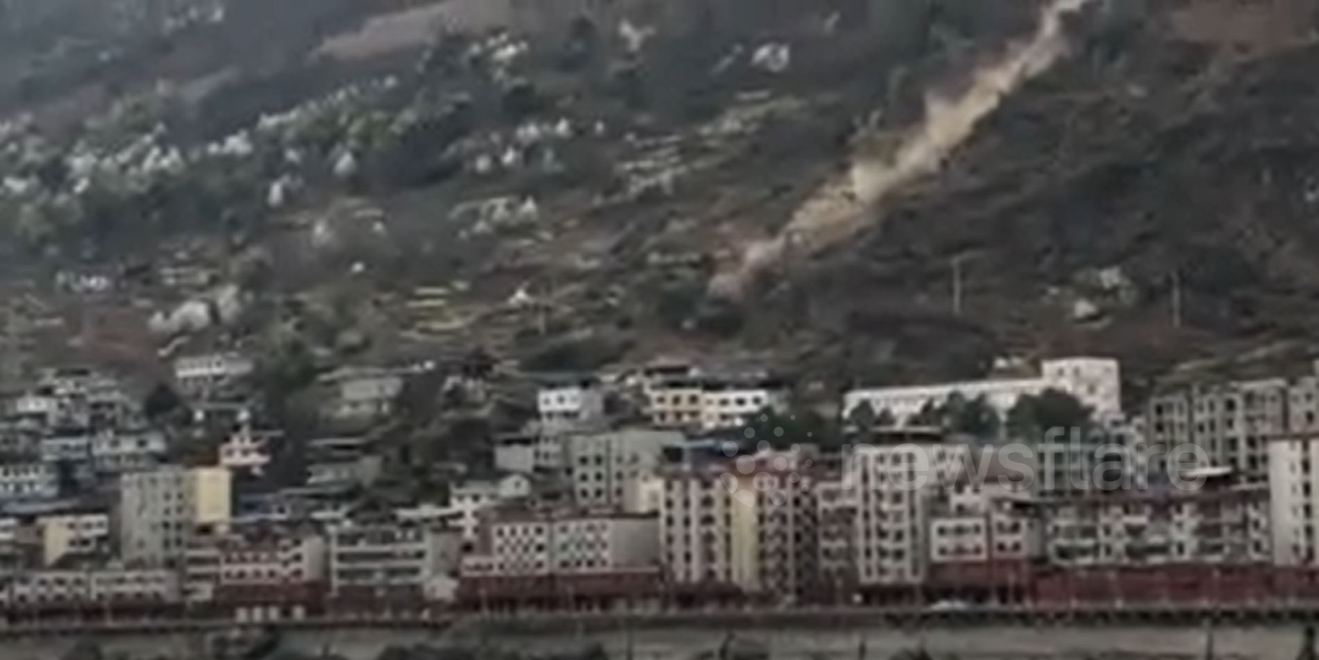 The 27 February 2021 landslide in Ebian Yi Autonomous County in China. S