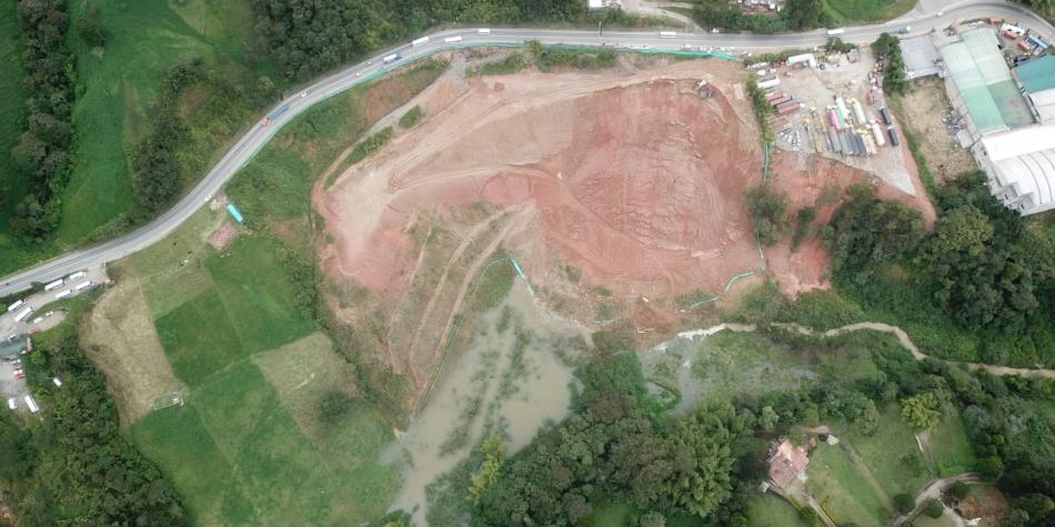The landfill landslide at Caldas in Colombia
