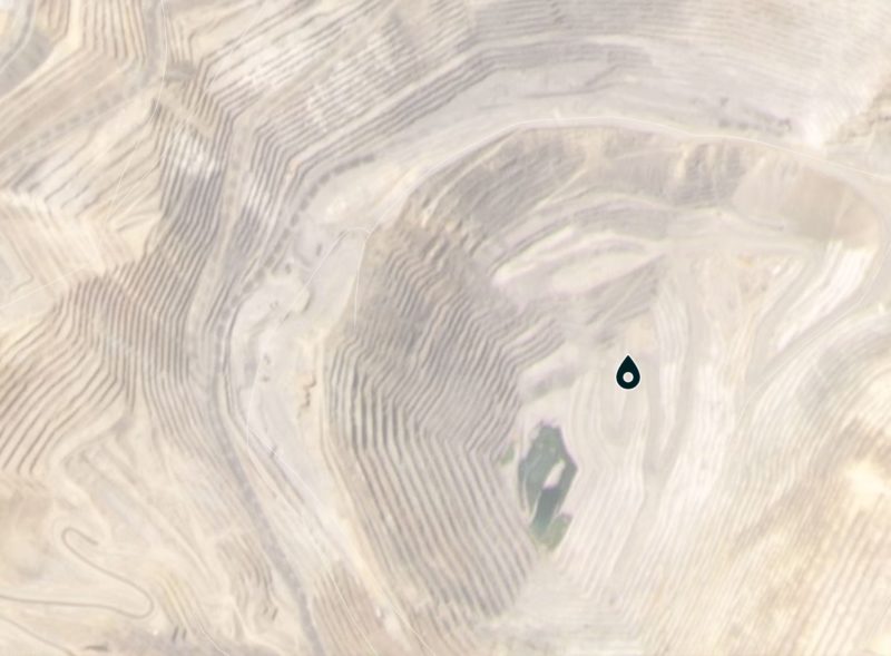 Planet Labs satellite image of the site of the 31 May 2021 landside at Bingham Canyon in Utah.