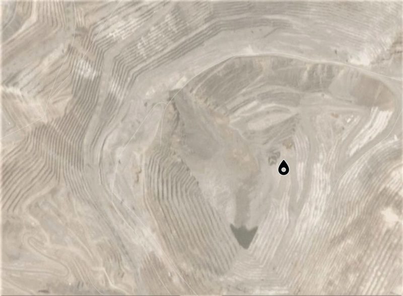 Planet Labs satellite image of the aftermath of the 31 May 2021 landside at Bingham Canyon in Utah.