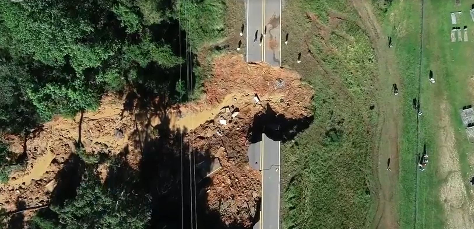 The George County landslide