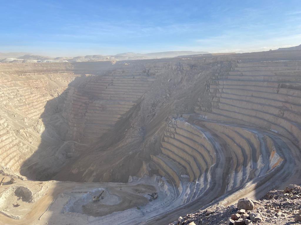 The 9 November 2021 landslide at the Ministro Hales mine in Chile.  