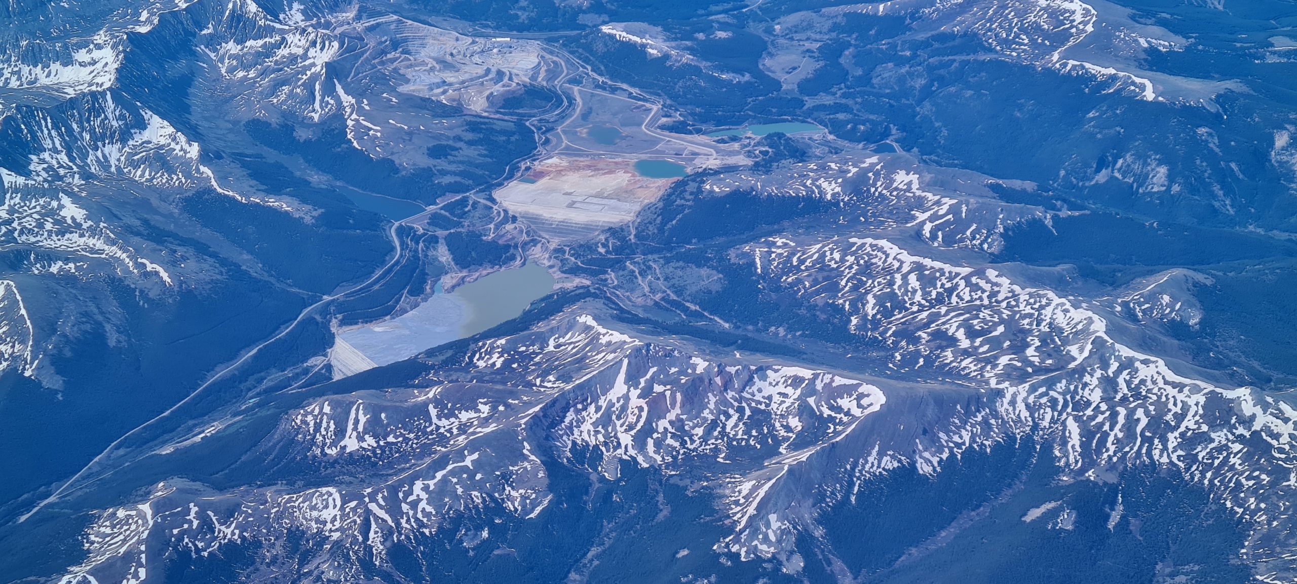 A tailings facility in the US.