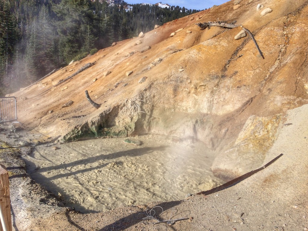 Sulfur Works mud pot at Lassen Volcanic National Park