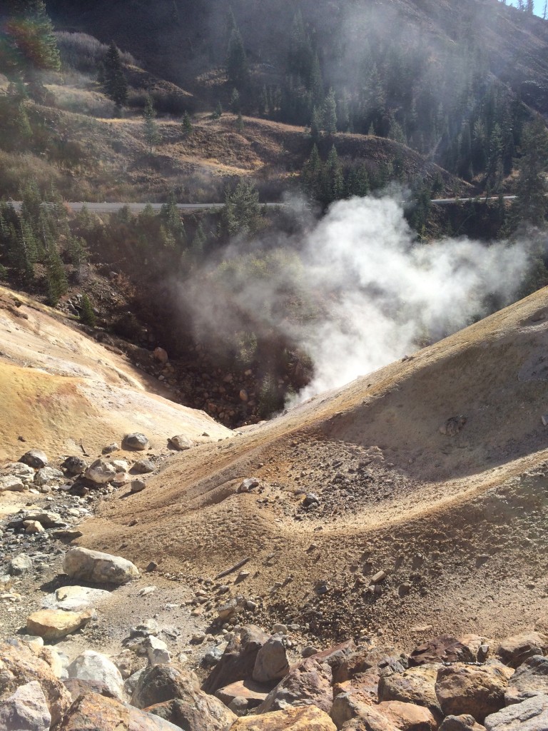 Fumaroles at Sulfur Works
