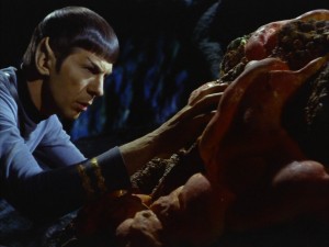Spock's true geologist moment in "The Devil In The Dark"