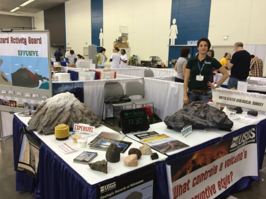 The USGS demo table at AAAS's ______, back in February