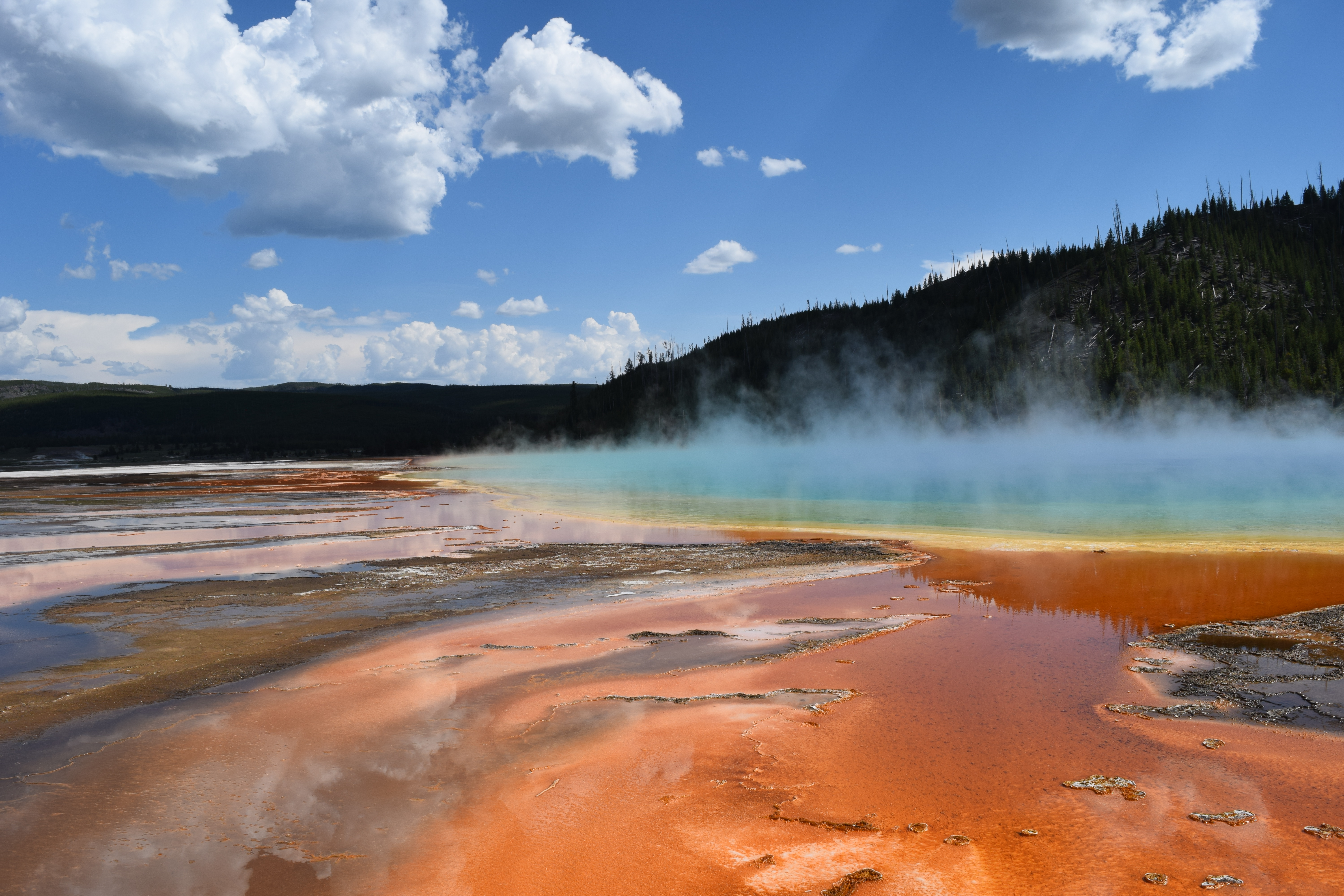 Yellowstone hot springs: Upsetting your color scale - Magma Cum Laude ...
