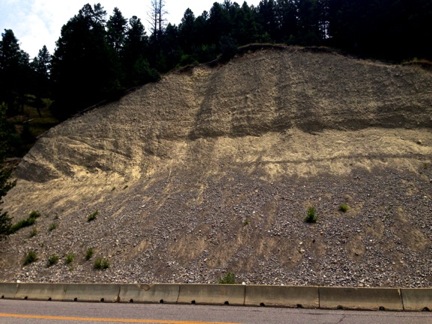 outcrop without truck