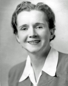 Rachel Carson. Photo courtesy of U.S. Fish and Wildlife Service.
