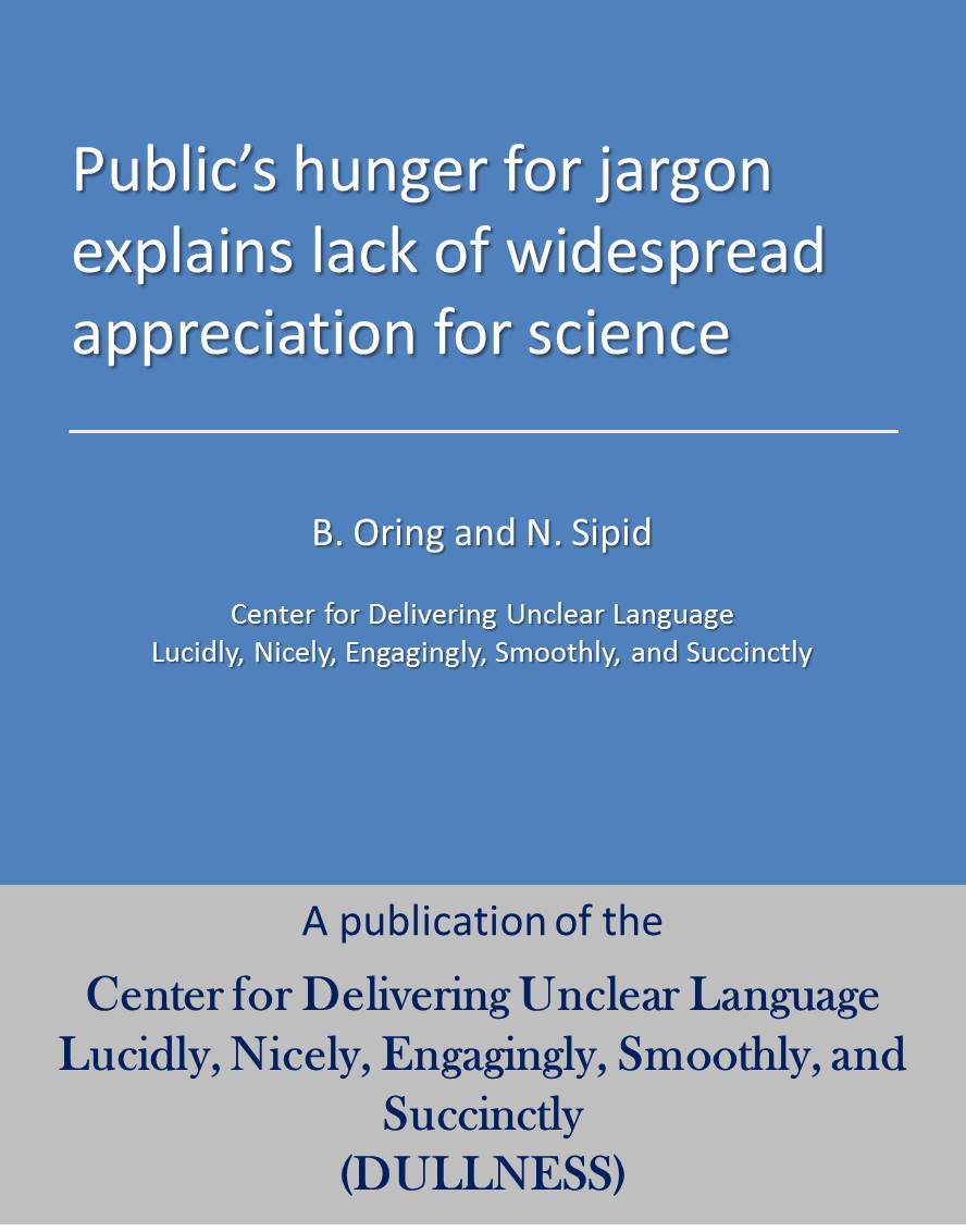 jargon report cover