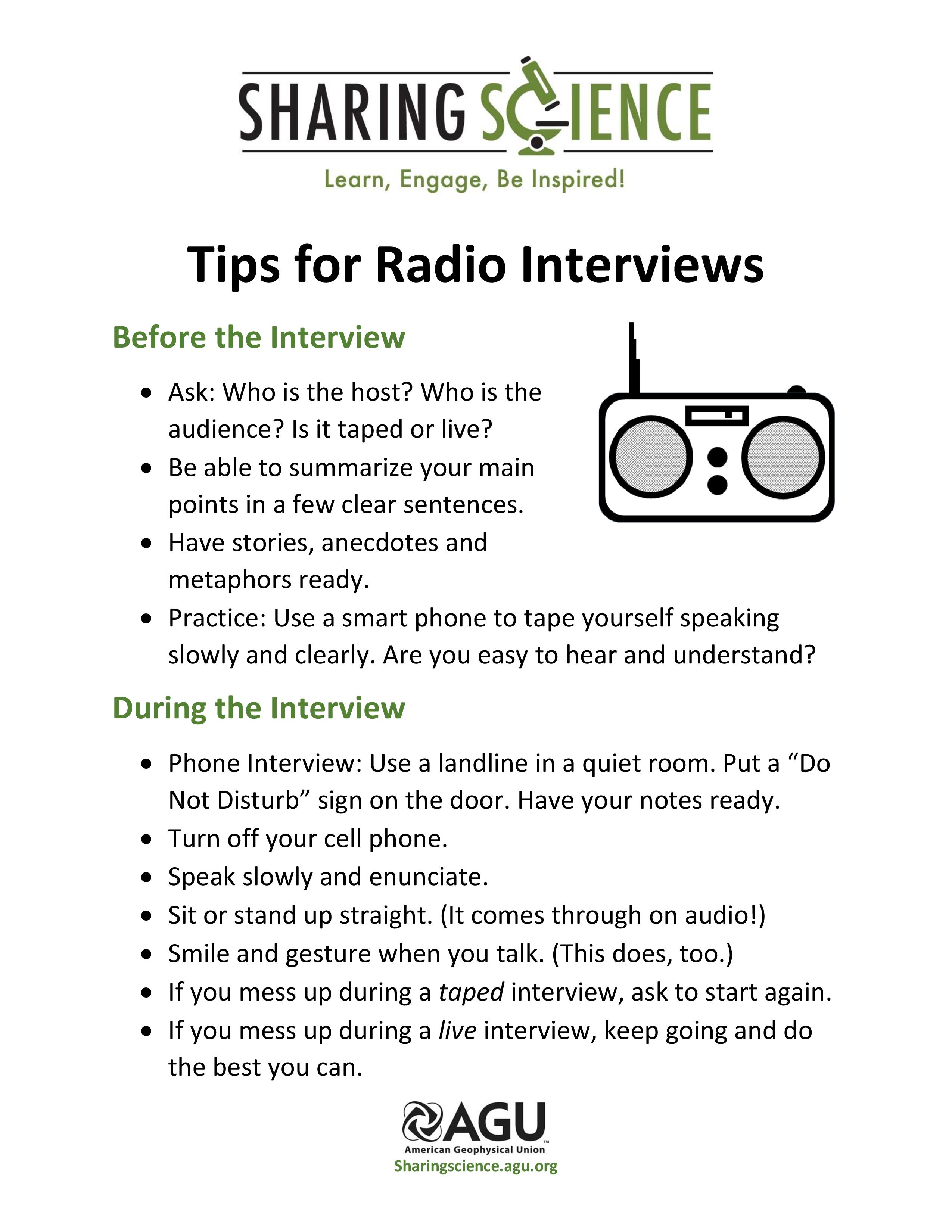 tips-for-radio-interviews