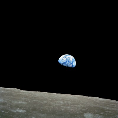 Earthrise from Apollo 8. Perhaps the most famous photograph ever made.