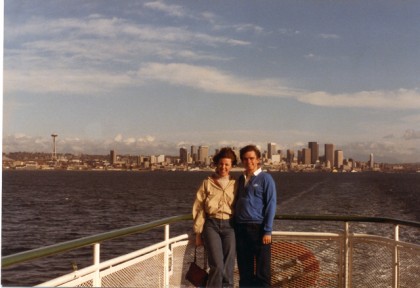 Marian and I in Seattle Oct. 1983