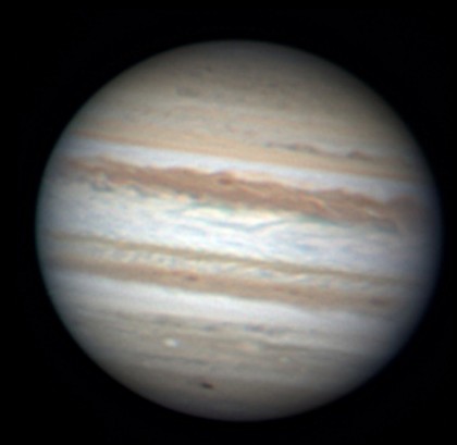 Image from Anthony Wesley (I rotated it to correct angle) 1555Z 19 July 2009