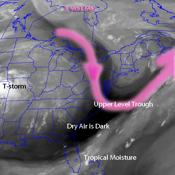 GOES Water Vapor IR imagery Image from July 4 05Z