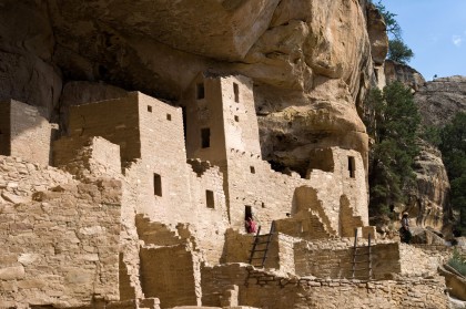 Cliff Dwellings at Mesa Verde NP. They were suddenly abandoned due to a major climate change. Dan's photo.