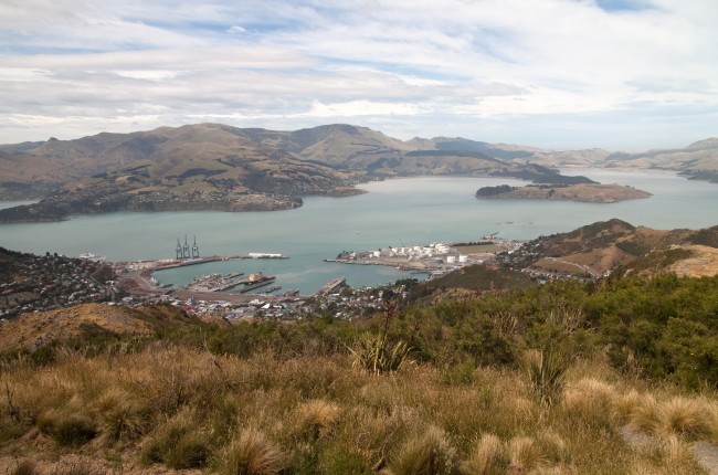 Lyttelton New Zealand on Sunday Jan 3,2010- Shackleton and Scott's last port of call en-route to the Arctic. Dan's pic.