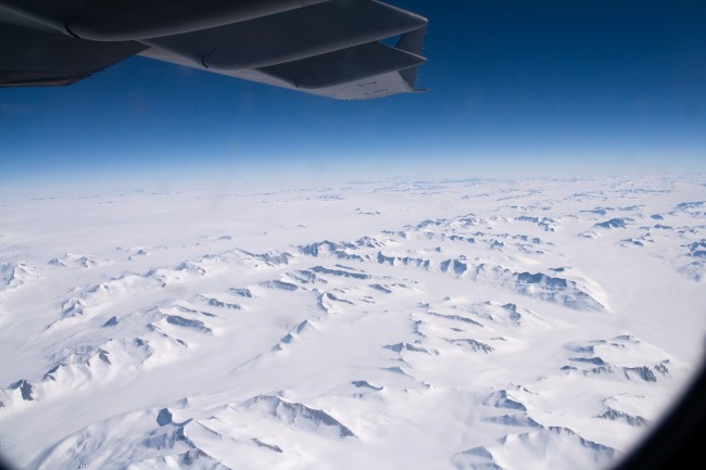 Dan's pic from the C17 Over Antarctica Wednesday afternoon.
