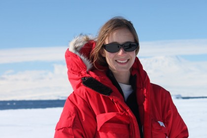 Ann Posegate of the National Env. Education Foundation and I made a joint application to the NSF to visit the science bases in Antarctica. Ann also writes for the wildy popular Capital Weather Gang at the Washington Post. Click this image to see her posts about our trip!