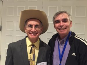 "Heatwave" and I at the AMS Conf. in Austin this past week.