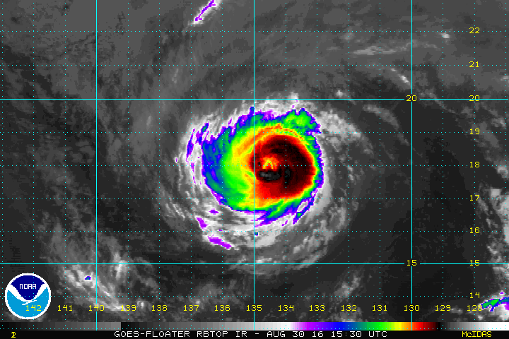 Hurricane Lester is also headed for Hawaii. It too is a category 3 storm but cooler water near hawaii will cause it to weaken some, just like Madeline should as well.