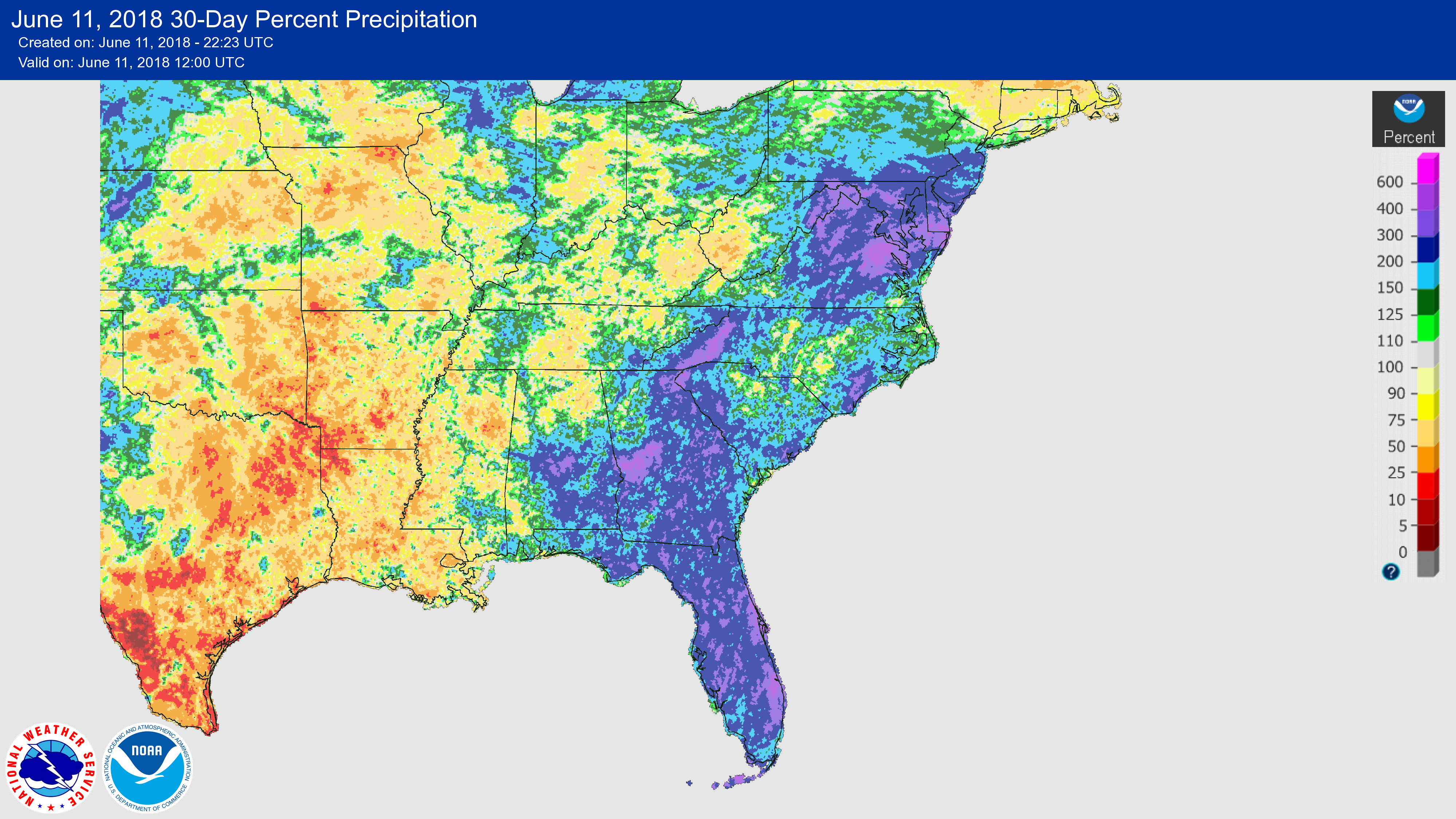 Ridiculously Wet Weather Across The Eastern U S Is Not Really A